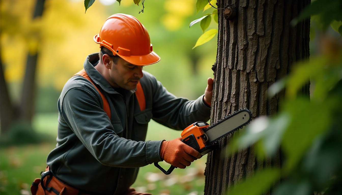 Professional tree pruning service